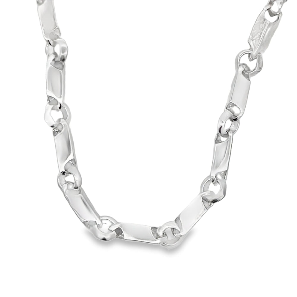 Bossy Link Chain .925 Sterling Silver HipHopBling