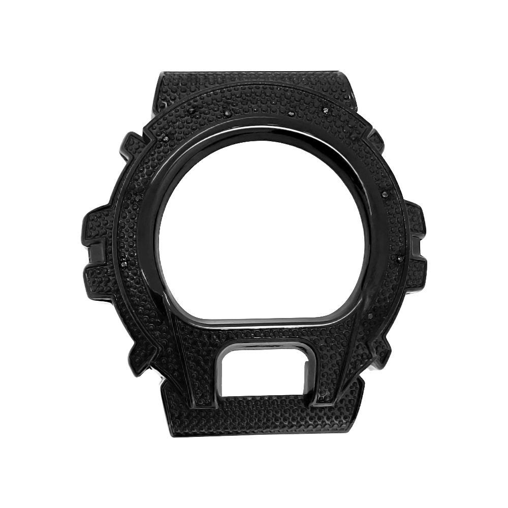 Black Diamond .12 Carat Bezel for Casio G Shock DW6900