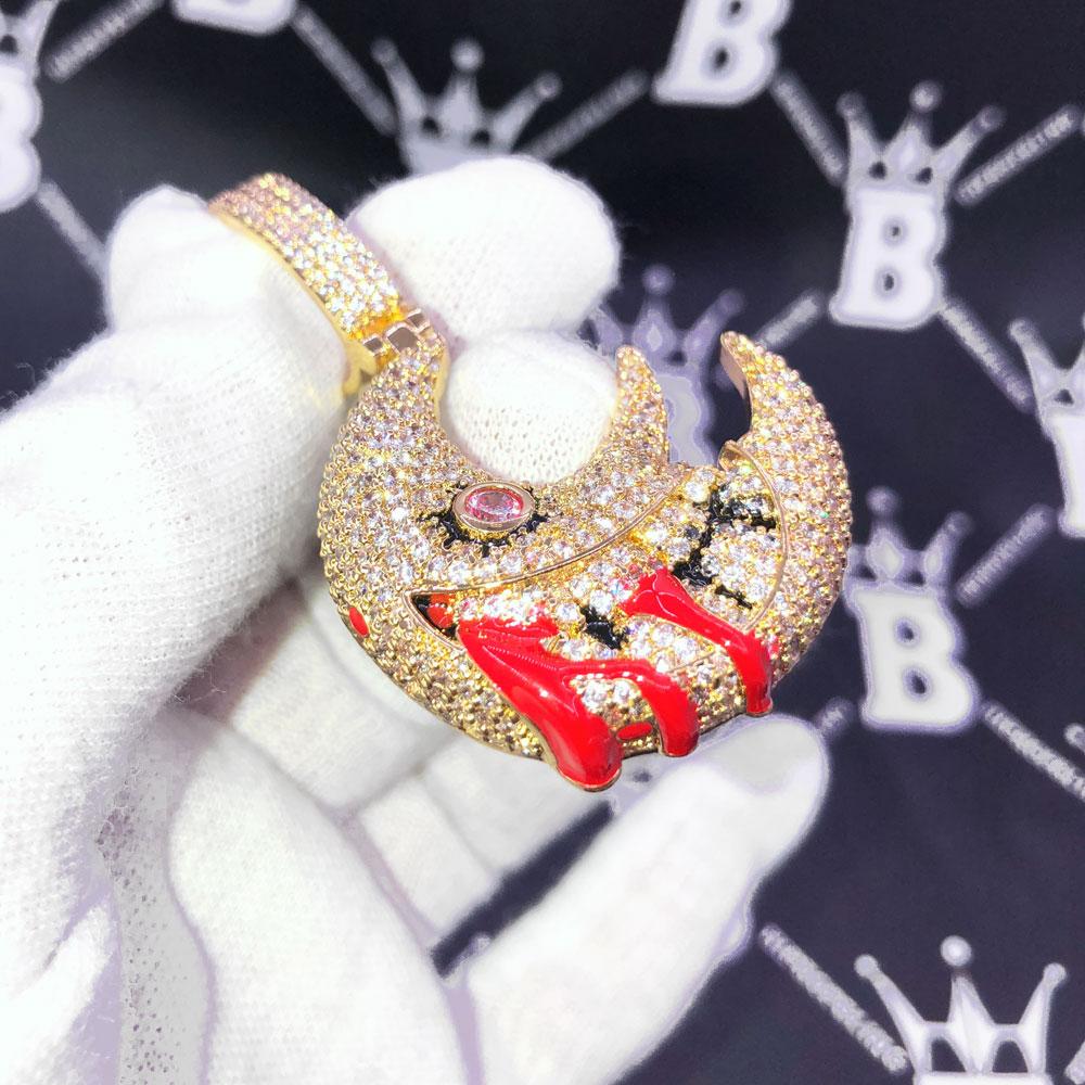 Mario iced out on sale chain