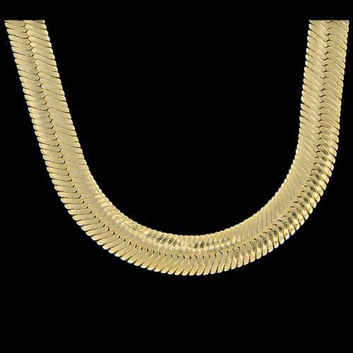 Hip-Hop Necklace Gold offers Diamond 20in