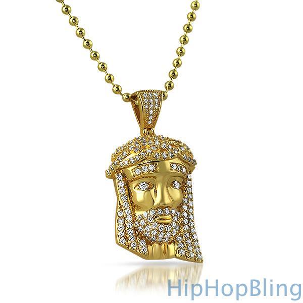 Iced Out Super Shiny Hustle Hard 2024 Necklace