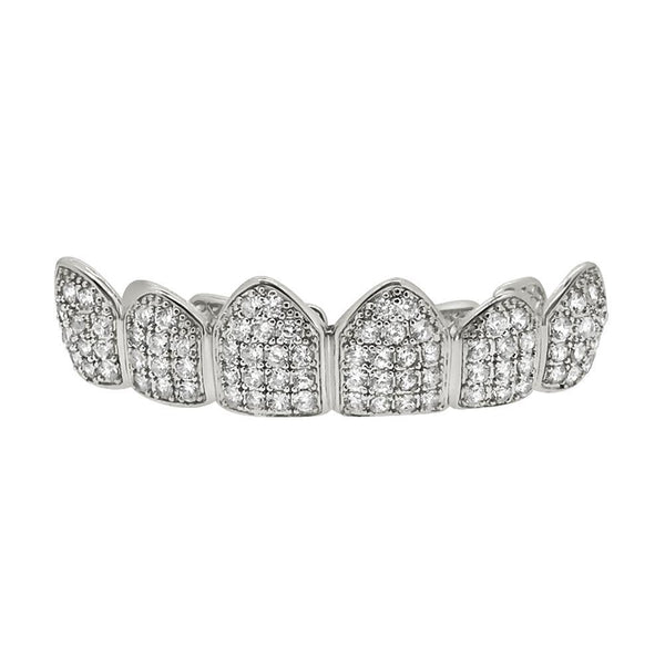 Iced out cz on sale grillz