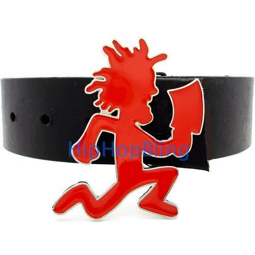 ICP Insane Clown Posse Red Enamel Hatchet Man Belt Buckle – HipHopBling